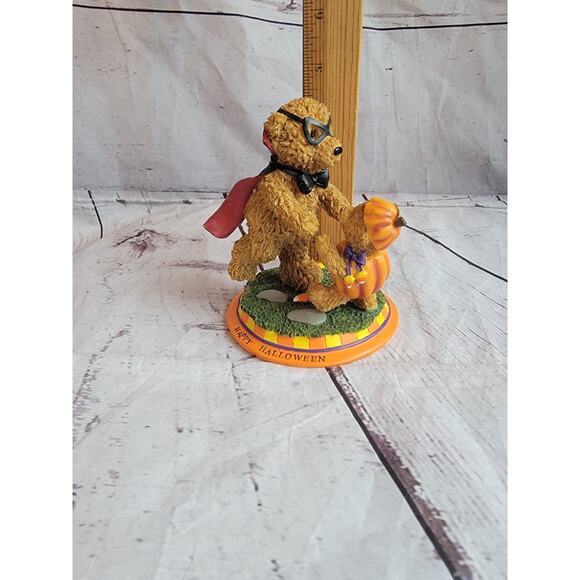 Halloween Resin Teddy Bear Parent & Child Figurine In Costumes Vintage Decor - Picture 9 of 9